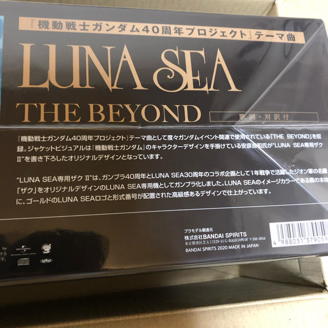LUNA SEA THE BEYOND 専用ザクII オリジナルガンプラ 1