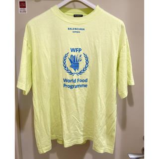 バレンシアガ(Balenciaga)のバレンシアガ WFP Tシャツ 正規品 イエロー(Tシャツ/カットソー(半袖/袖なし))