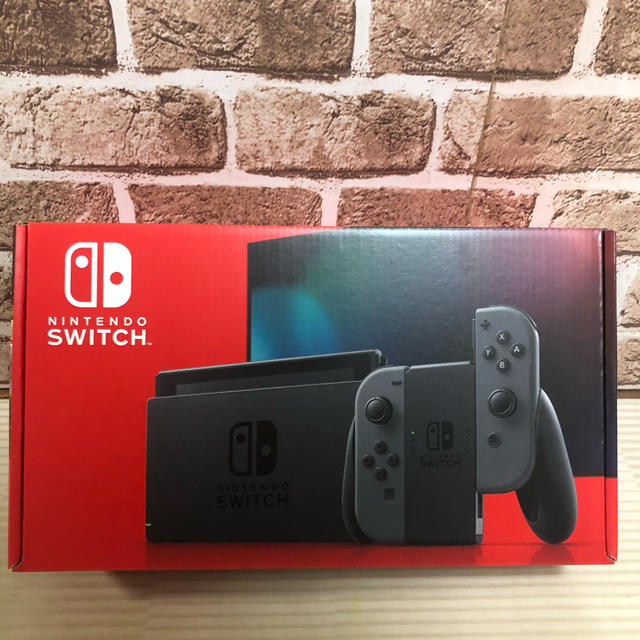 新品未開封　Nintendo 任天堂スイッチ　本体　グレー　ニンテンドウ