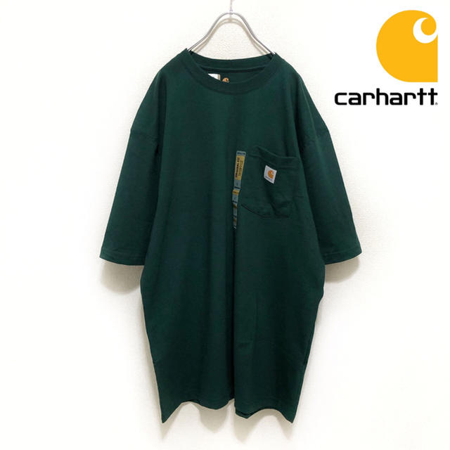 Carhartt カーハート★半袖Tシャツ ポケット付き ワークウェア Lサイズ