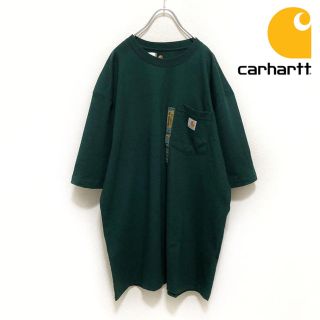 カーハート(carhartt)のCarhartt カーハート★半袖Tシャツ ポケット付き ワークウェア Lサイズ(Tシャツ/カットソー(半袖/袖なし))