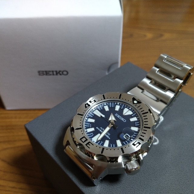 セイコー　seiko 　ネイビーモンスター　szsc003 prospex時計