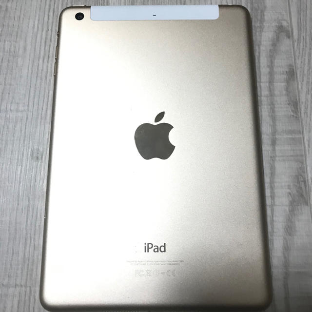 ◆ Apple ipad mini3 wi-fi専用 ゴールド 美品 ◆ 1
