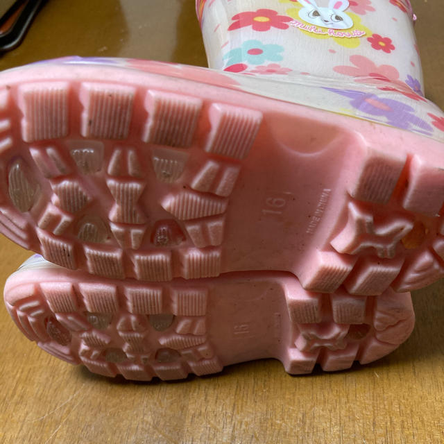 mikihouse(ミキハウス)のミキハウス　長靴16㎝ キッズ/ベビー/マタニティのキッズ靴/シューズ(15cm~)(長靴/レインシューズ)の商品写真