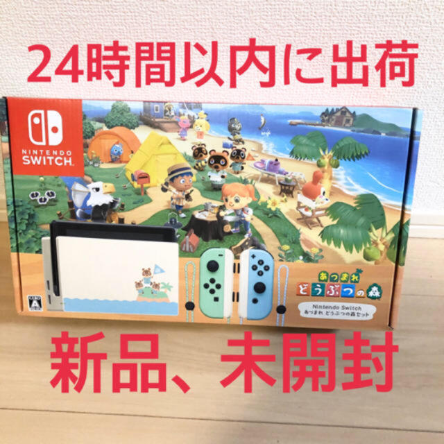 新品・未使用　Nintendo Switch どうぶつの森セット