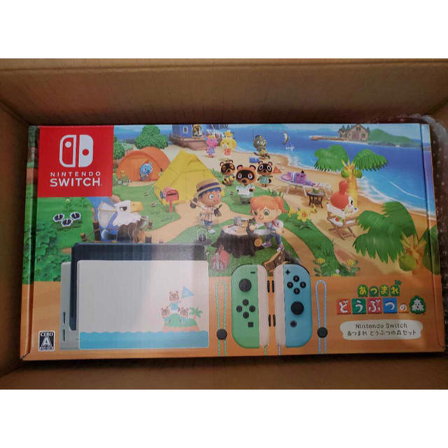新品・未開封 Nintendo Switch あつまれどうぶつの森セット 新作ウエア