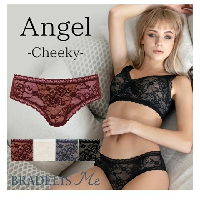 BRADELIS New York(ブラデリスニューヨーク)の洋様専用　新品未使用　ブラデリスニューヨーク　Angel ショーツ　ブラック　L レディースの下着/アンダーウェア(ショーツ)の商品写真