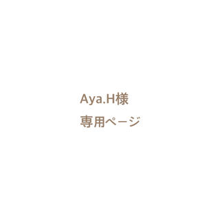 Aya.H様専用ページ(イヤリング)