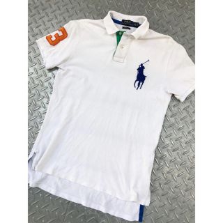 ポロラルフローレン(POLO RALPH LAUREN)のポロ ラルフローレン ビッグポニー ポロシャツ S ホワイト(ポロシャツ)