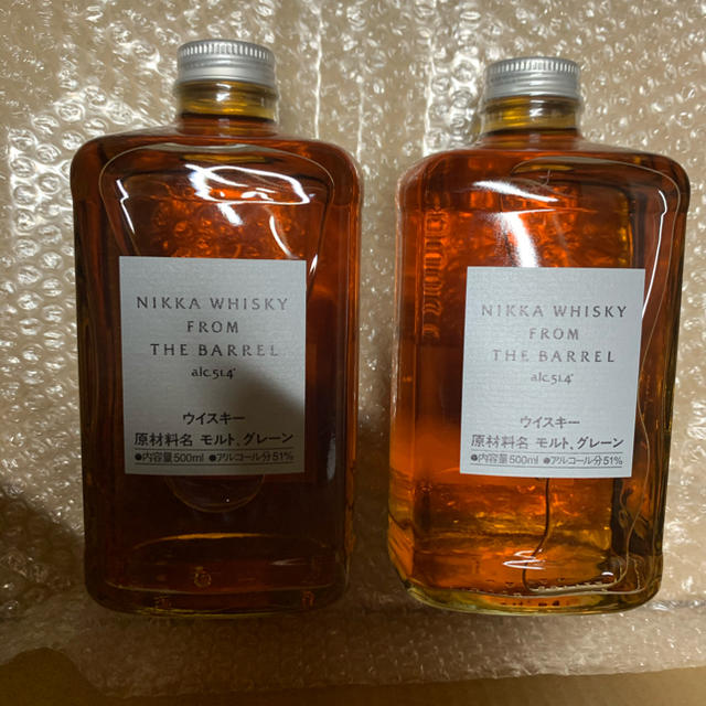 ニッカ ウヰスキー フロムザバレル 500ml 2本セットWHISKY - ウイスキー