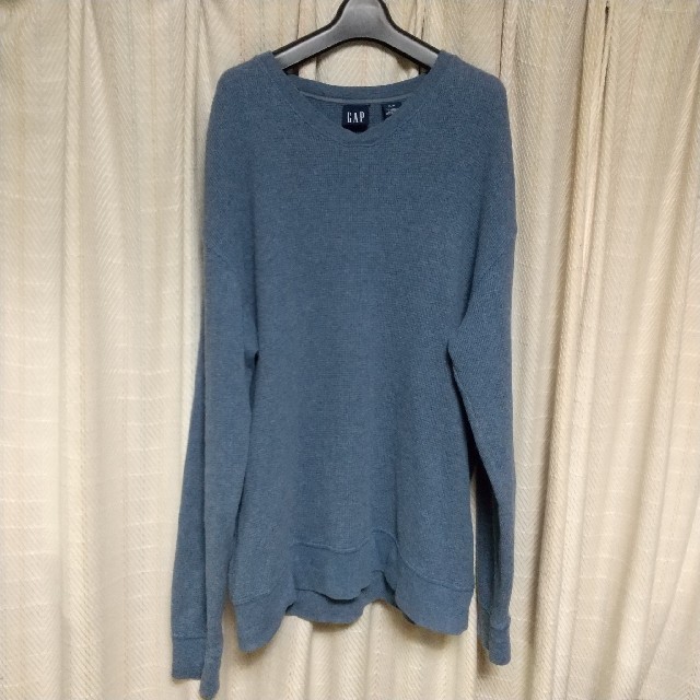 GAP(ギャップ)のGAP 長袖 ワッフルカットソー Mサイズ ギャップ サーマルカットソー メンズ メンズのトップス(Tシャツ/カットソー(七分/長袖))の商品写真