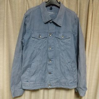 ギャップ(GAP)のGAP デニムジャケット Ｌサイズ 薄青 ギャップ アメカジ カジュアル 古着屋(Gジャン/デニムジャケット)