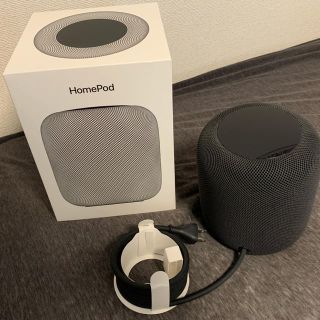 アップル(Apple)のPrime良品店様専用 Apple HomePod スペースグレイ(スピーカー)