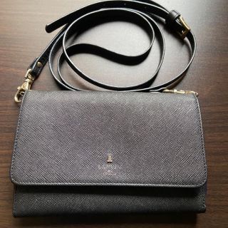 ランバンオンブルー(LANVIN en Bleu)のLANVINランバンオンブルー　ショルダーウォレット　長財布(ショルダーバッグ)