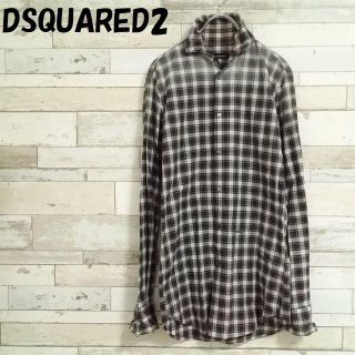 ディースクエアード(DSQUARED2)のディースクエアード イタリア製チェックロングシャツ 2011年 定価51450円(シャツ)