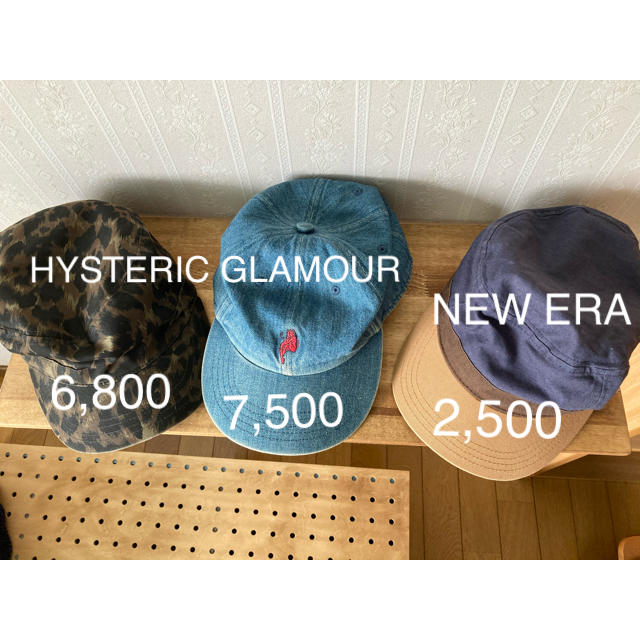 HYSTERIC GLAMOUR(ヒステリックグラマー)のヒステリックグラマー NEW ERA キャップ メンズの帽子(キャップ)の商品写真