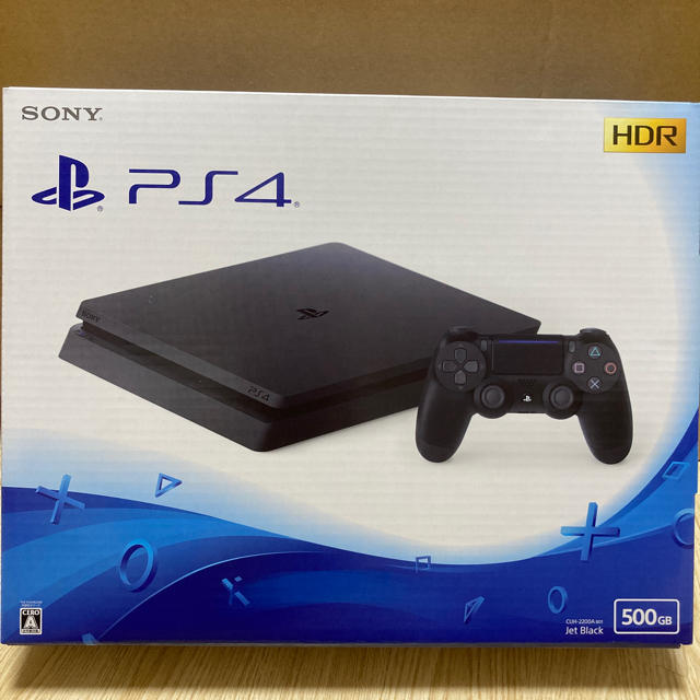 PlayStation4(プレイステーション4)のひよこ様専用　PlayStation 4 ジェット・ブラック 500GB  エンタメ/ホビーのゲームソフト/ゲーム機本体(家庭用ゲーム機本体)の商品写真