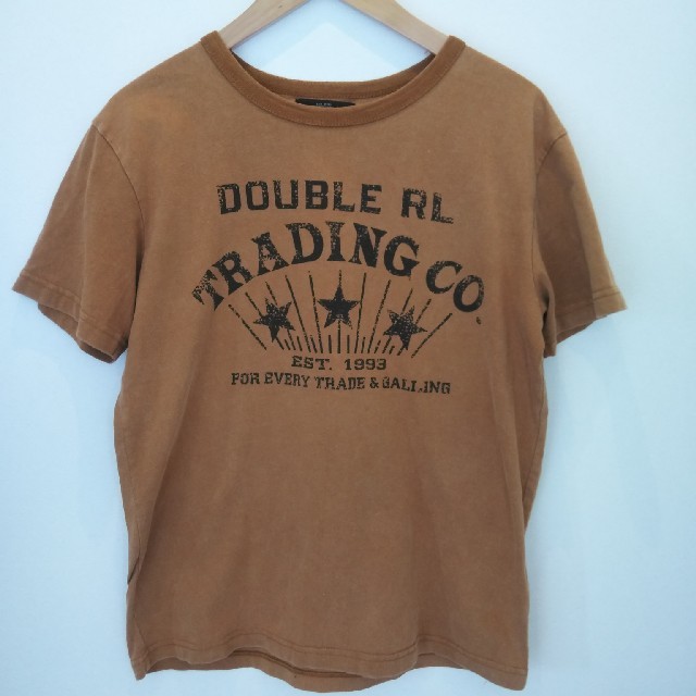 RRL(ダブルアールエル)のRRL ヴィンテージ加工Tシャツ　サイズM メンズのトップス(Tシャツ/カットソー(半袖/袖なし))の商品写真
