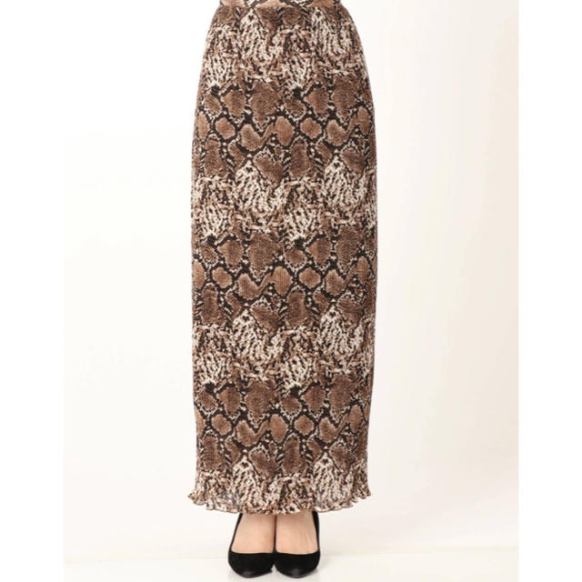 Ungrid(アングリッド)のパイソンプリーツスカート レディースのスカート(ロングスカート)の商品写真