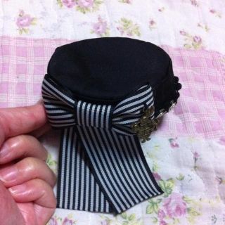 ハンドメイド作品 ベレー帽 小(ハンチング/ベレー帽)