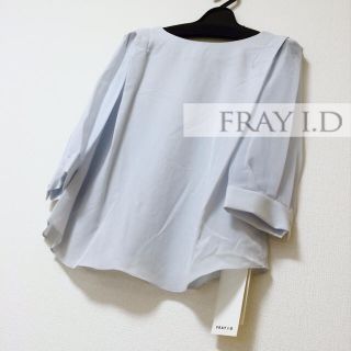 フレイアイディー(FRAY I.D)のayk様 FRAY.ID 水色シースルー(シャツ/ブラウス(長袖/七分))