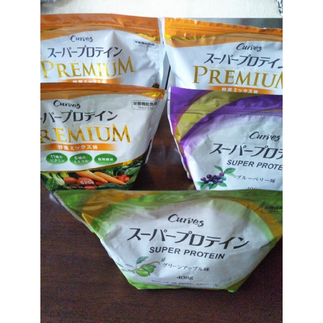 スーパープロテインpremium＋ 乳酸菌\u0026スーパープロテイン　ブルーベリー味