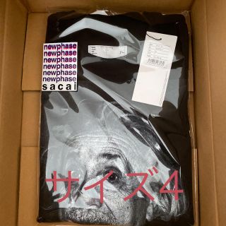 サカイ(sacai)のsacai Albert Einstein Tシャツ サカイ アインシュタイン(Tシャツ/カットソー(半袖/袖なし))