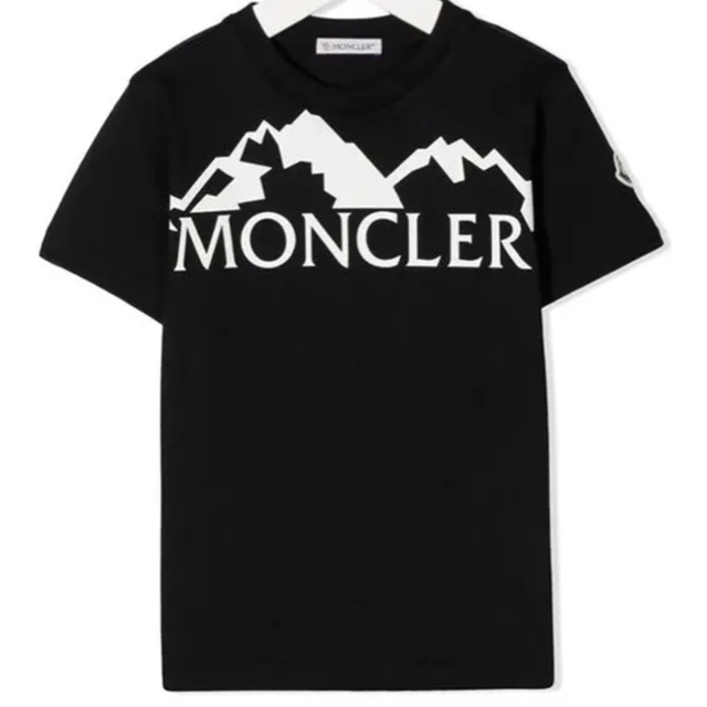 レディース【新作】モンクレール　Tシャツ　ブラック　12y