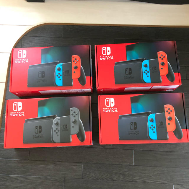 割引 Switch Nintendo - ネオン4台グレー1台 印有無混在 switch 新型 割引 Switch Nintendo - ネオン4台グレー1台 印有無混在 switch 新型