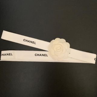 シャネル(CHANEL)のCHANEL カメリア付きリボン(ラッピング/包装)