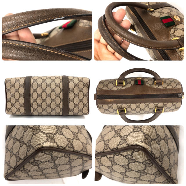 Gucci(グッチ)のグッチ ミニ ボストンバッグ オールドグッチ GUCCI レディースのバッグ(ボストンバッグ)の商品写真