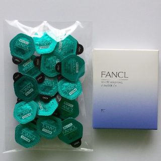 ファンケル(FANCL)のファンケル　ディープクリア洗顔パウダー15個　&　ホワイト洗顔パウダー6包(洗顔料)