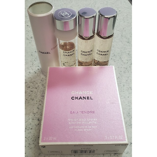 CHANEL chance オータンドゥルオードトワレ＋リフィル2本