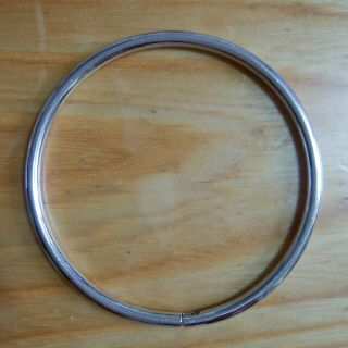 unused 名作　brass hoop silver ブラスフープ