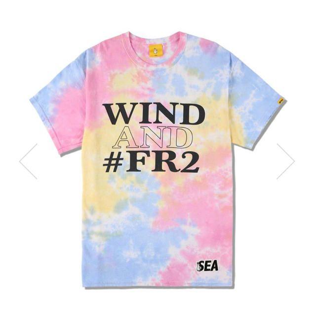 SEA(シー)の在庫処分中【M】wind and sea #FR2 タイダイ MULTI メンズのトップス(Tシャツ/カットソー(半袖/袖なし))の商品写真