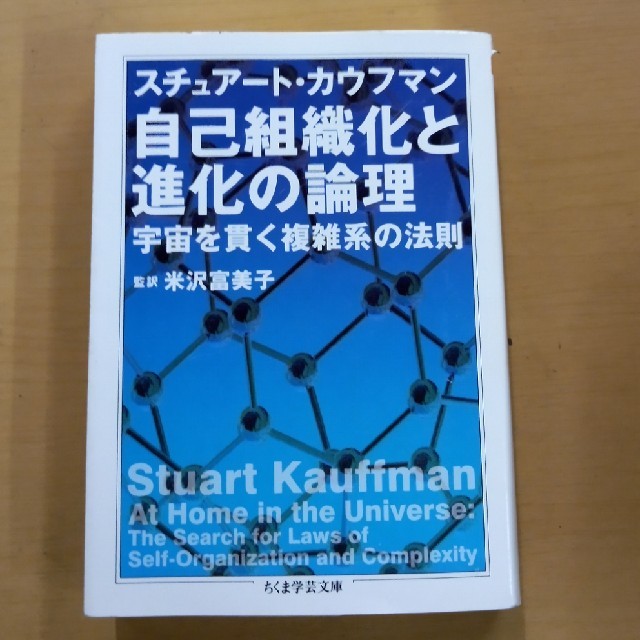 自己組織化と進化の論理 宇宙を貫く複雑系の法則 エンタメ/ホビーの本(文学/小説)の商品写真