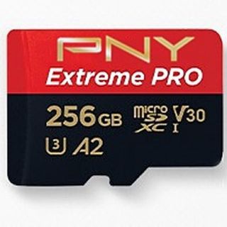 PNY Extreme PRO  256GB microSD マイクロSD(その他)