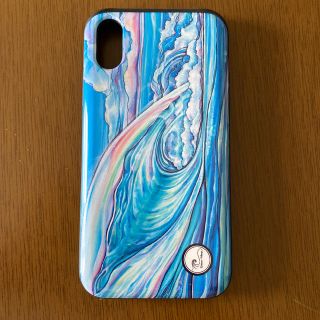 iPhone X ケース Colleen Wilcox 定期 カード入れ(iPhoneケース)