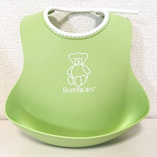 ベビービョルン(BABYBJORN)の【試着・洗浄のみ】ベビービョルン お食事エプロン スタイ(お食事エプロン)