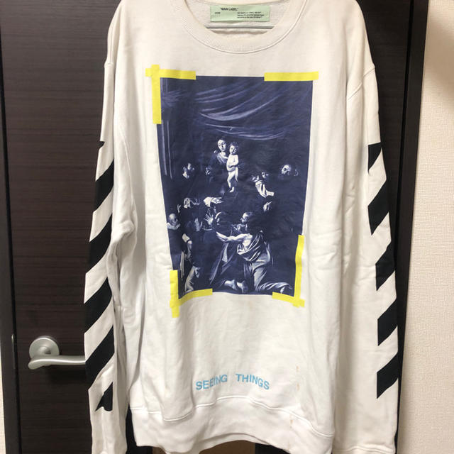 メンズOFF-WHITE hoodie Tシャツ　スウェット