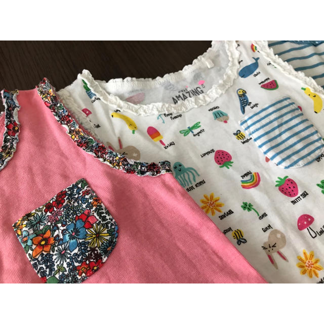 NEXT(ネクスト)のネクスト　NEXT ■ フリル　タンクトップ　トップス　95 100 キッズ/ベビー/マタニティのキッズ服女の子用(90cm~)(Tシャツ/カットソー)の商品写真