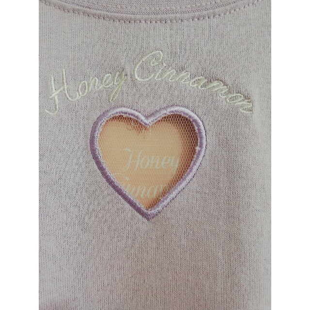 Honey Cinnamon(ハニーシナモン)のハニーシナモン  CHECK LIST T パープル レディースのトップス(Tシャツ(半袖/袖なし))の商品写真