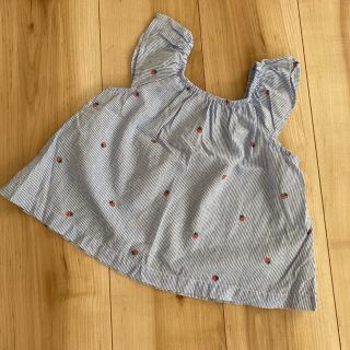 エイチアンドエム(H&M)の《夏物SALE❣️》H&M＊ストライプトップス チュニック(Tシャツ/カットソー)