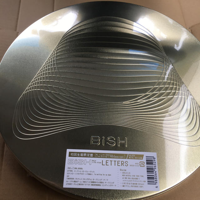 BiSH LETTERS +Blu-ray Disc+写真集 初回盤 新品未開封エンタメ/ホビー