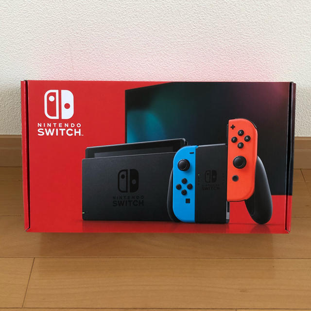 Nintendo Switchネオンブルー・レッド新品・未使用