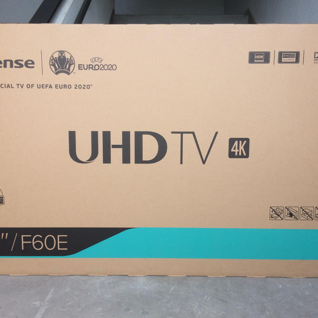 新品未開封 ハイセンス 50V型 4K対応液晶テレビ 50F60E