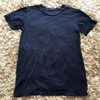 ユニクロ(UNIQLO)のかなママ様専用ユニクロ Tシャツ　ヒートテック半袖　黒　メンズXS(Tシャツ/カットソー(半袖/袖なし))