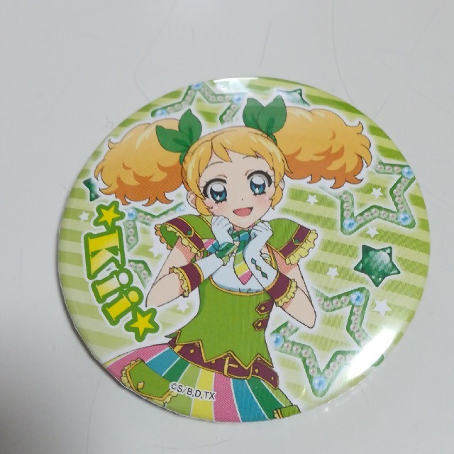 アイカツ!(アイカツ)の冴草 きい　缶バッジ エンタメ/ホビーのアニメグッズ(バッジ/ピンバッジ)の商品写真