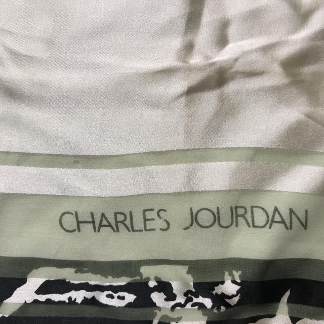 CHARLES JOURDAN(シャルルジョルダン)のCHARLES JOURDAN 大判スカーフ レディースのファッション小物(バンダナ/スカーフ)の商品写真