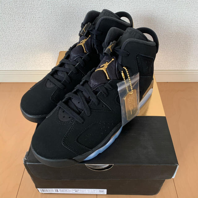 希少24cm NIKE AIR JORDAN 6 RETRO DMP GS